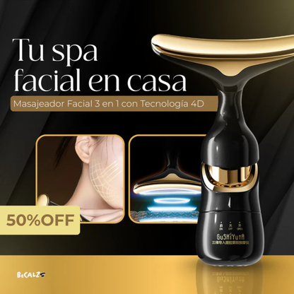 Masajeador Facial 3 en 1